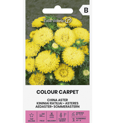 Aedaster Colour Carpet kollane