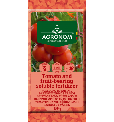 Tomatite ja viliköögiviljade lahustuv väetis