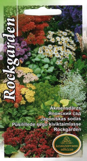 Püsilillede segu kiviktaimlasse Rockgarden