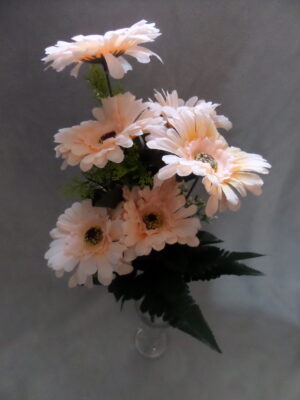 Kunstlill gerbera, roosa