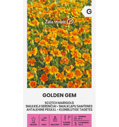 Ahtalehine peiulill Golden Gem