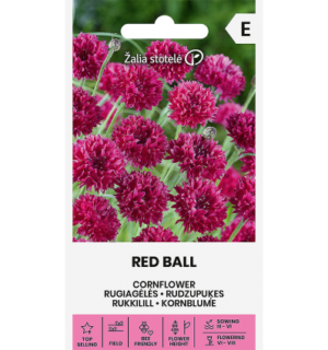 Rukkilill Red Ball