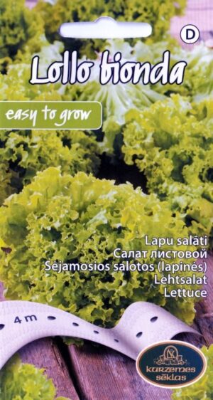 Lehtsalat Lollo Bionda lindil