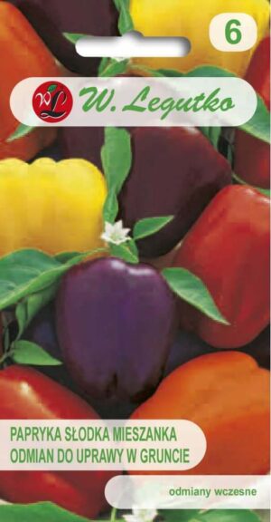 Paprika värvide segu