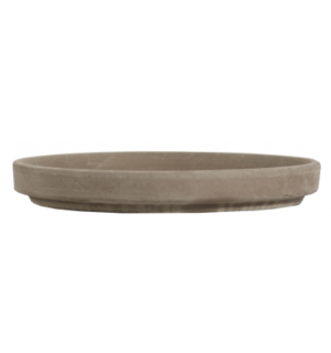 Keraamiline alustass, hall, d22cm