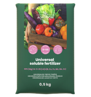 Universaalne lahustuv väetis 0,5kg.