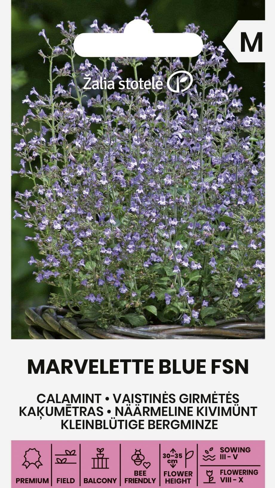 Näärmeline kivimünt Marvelette Blue FSN