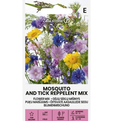 Aasalillede segu Mosquito &Tick Reppelent