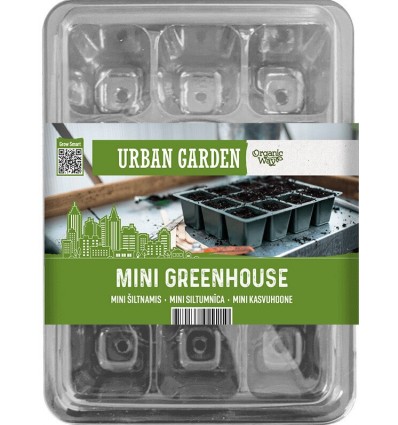 Mini kasvuhoone 3 tk 25x19x10cm