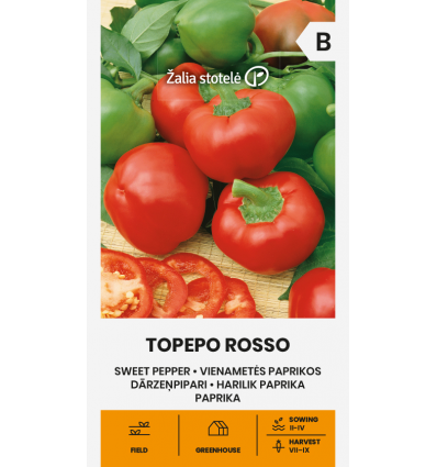 Paprika Topepo Rosso