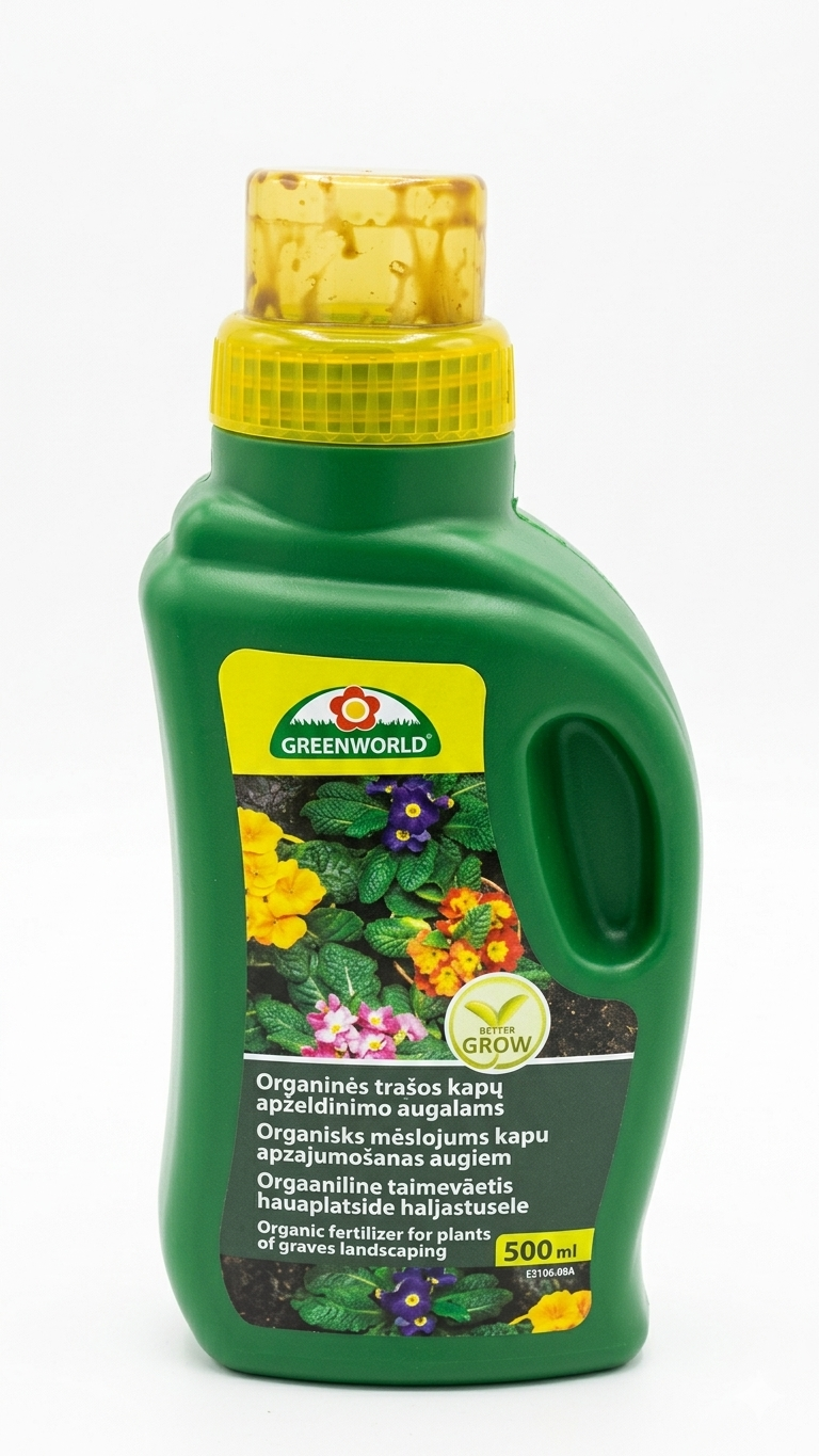 "Greenworld orgaaniline väetis hauaplatside haljastusele 500ml"