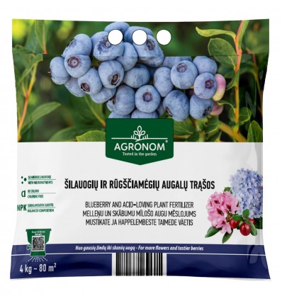 Mustikate ja happelembeste taimede väetis 4kg