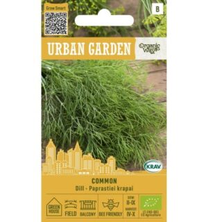 Organic Way Urban Garden mahe aedtill Common seemnepakend