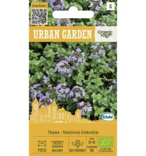 Organic Way Urban Garden mahe tüümiani aed-liivatee seemnepakend