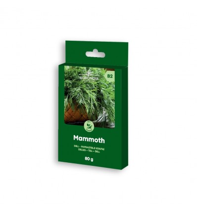 AGRONOM Mammoth tilliseemned 80g rohelises pakendis