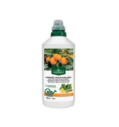 tsitruseliste, viigipuude ja palmide väetis (500 ml)
