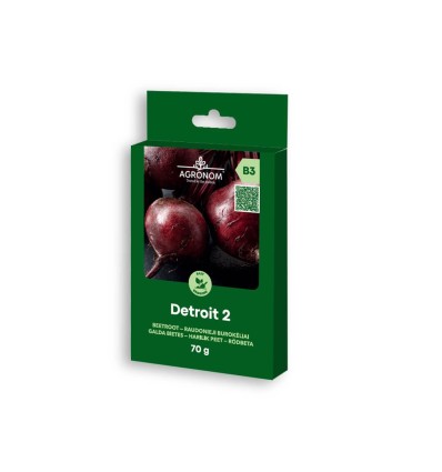 AGRONOM aedpeet Detroit 2 70g seemnete roheline pakend