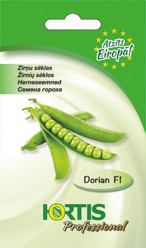 Aedhernes Pisum sativum Dorian F1 seemnete pakend