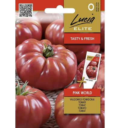 Tomat Pink World seemnete pakend