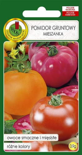 Avamaatomatite segu Tomat Mix Solanum lycopersicum seemnete pakend