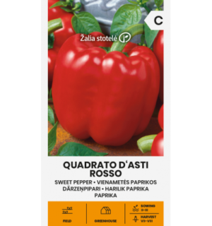 Paprika Quadrato D´Asti Rosso
