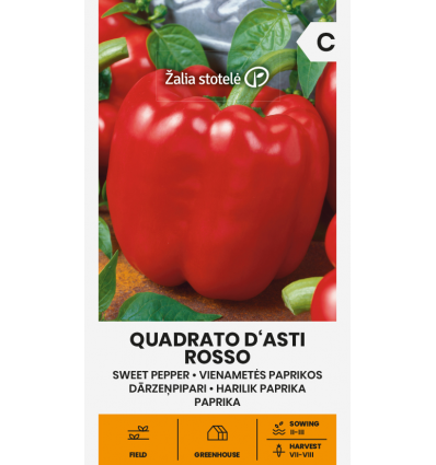 Paprika Quadrato D´Asti Rosso