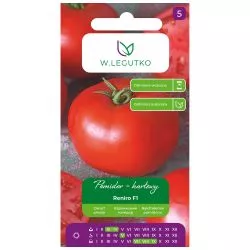 Tomati Reniro seemnepakend suurte ümarate punaste tomatitega